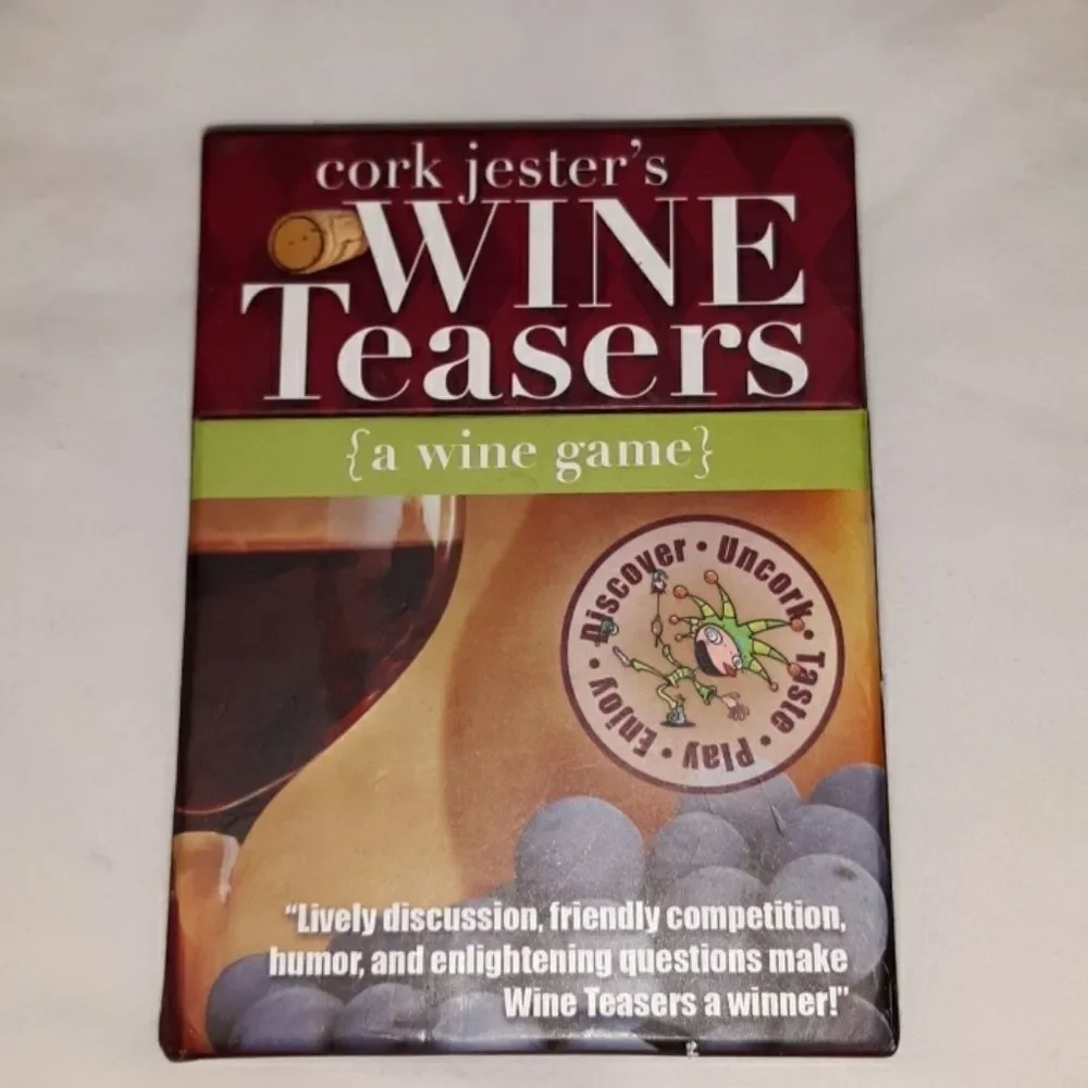 Cork Jester's Wine Teasers A Wine Game Learn‎ Wine